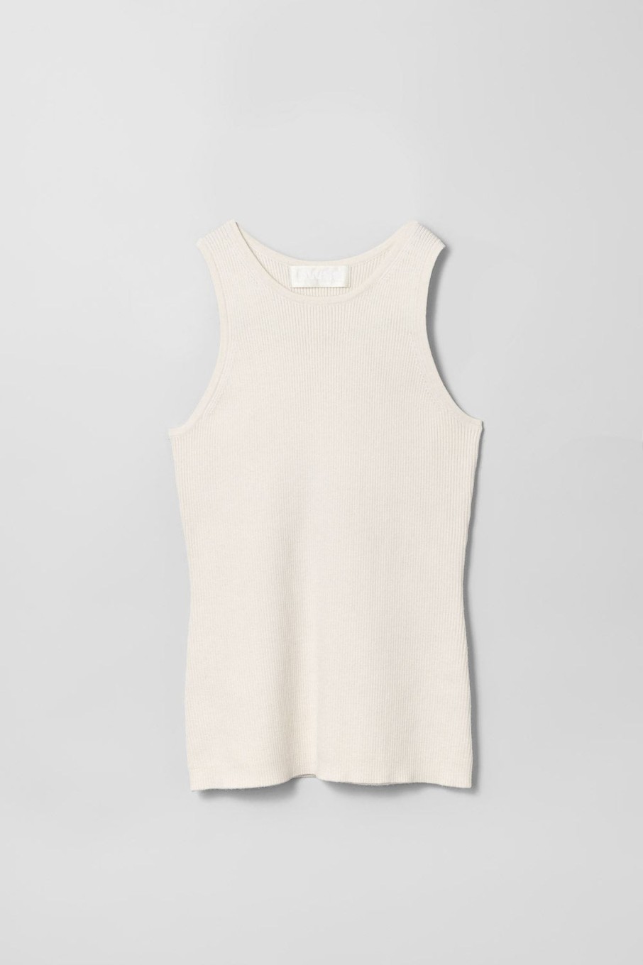 Women Fall Winter Spring Summer Basics | Spark 90'S Tank Top Almond Cream