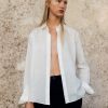 Women Fall Winter Spring Summer Basics | Funky Cold Medina Bright White