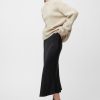 Women Fall Winter Spring Summer Basics | Sierra Undyed Roundneck Sweater Everest