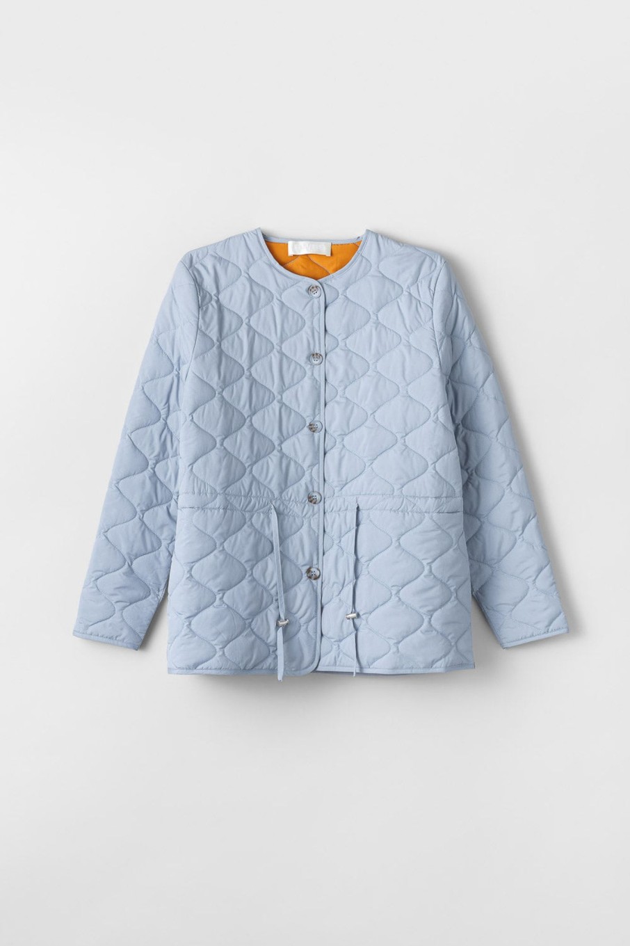 Women Fall Winter Spring Summer Basics | You Got Quilt Jacket Dusty Blue