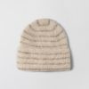 Women Fall Winter Spring Summer Basics | Montpellier Beanie Brown Cream Stripe